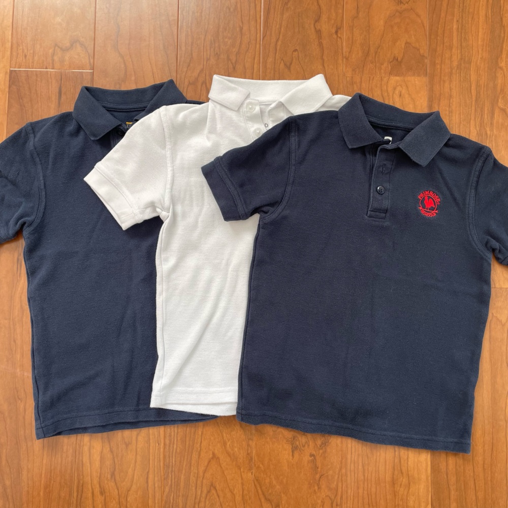 Primrose School Uniform Polos Size 7-8